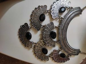 new Statement Necklace oxidised