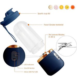 Portable USB Rechargeable Juicer New