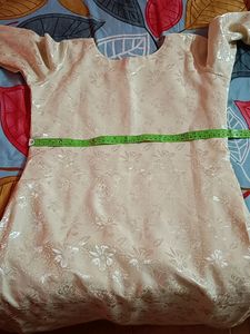 Cream Colour Stiched Kurti