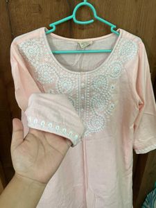 women&#39;s embroidered kurti