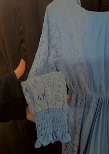 A line midi dress