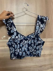 Floral Crop Top