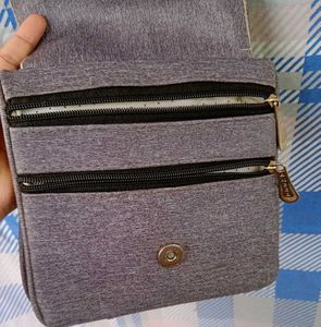 Unique Corset Detail Crossbody Bag - 4 Pockets