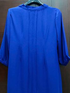 Bright Blue Kurti.