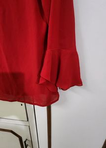 Red Hot Party Top By AND