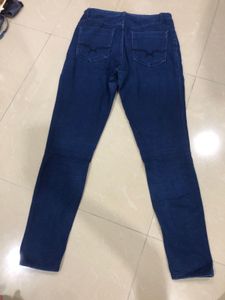 Dark Blue Denim Jeans