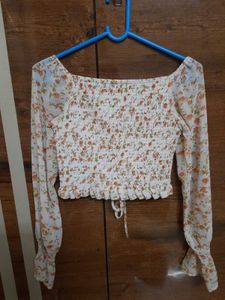 Floral Crop Top
