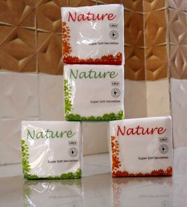 Pack Of 4 Nature Tissue Paper Super Soft Napkin