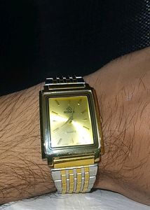 Sonex  Quartz Golden Watch With Red Box