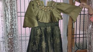 Desginer Heavy Full Like New Gown For Girls