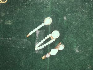 Pearl Hair Clip Set