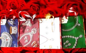 🛍️ Crepe Jewelry Calendar Paper Bags: Exquisite Packaging for Your Precious Gems🛍️