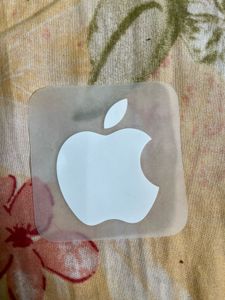 Apple Logo Sticker