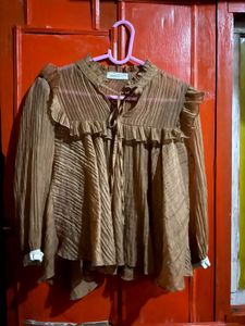 Ruffled Korean Top