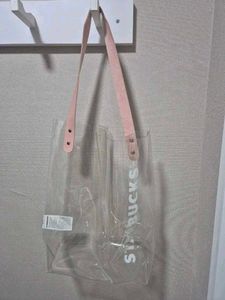 Starbucks Clear Tote Bag