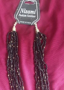 Black Beaded Necklaces