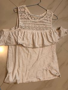 Casual Light Pink Top