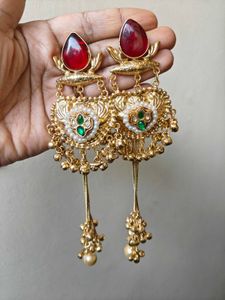 Chandbali earrings