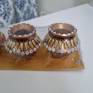 Decorative Matka 4 Pieces For Festive Decoration