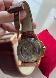 Cartier Watch with Leather Strap
