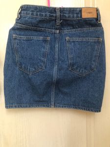 Blue Mini skirt