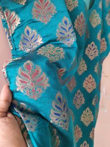Brocade Kurta Dupatta Set