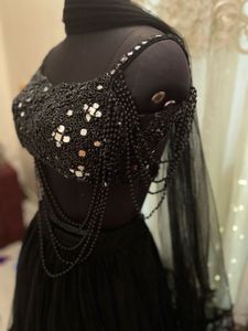 Black Embellished Lehenga Choli
