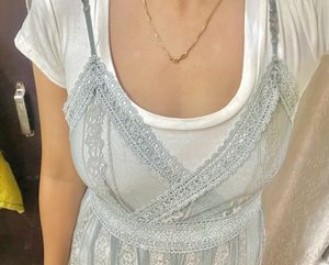 Dusty Blue Piece Midi Dress.