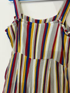 Westside Multicolour Striped Jumpsuit