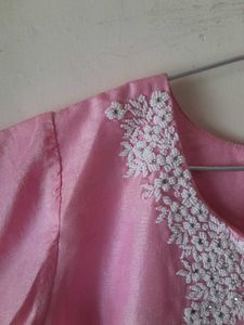 Beautiful Light PINK Pearl Kurti ♡