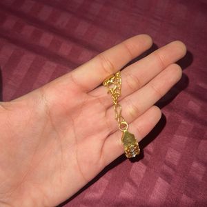 Gold Rhinestone tennis Bracelet