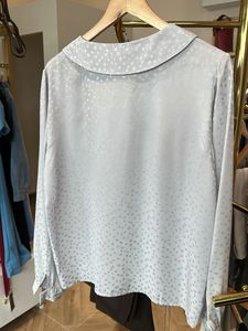 Satin Silver Softest Blouse