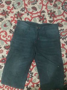 Men's Denim Bermuda Shorts