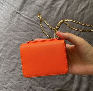 Chic Orange Mini Bag