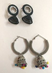Earrings Jhumkas & Hoops