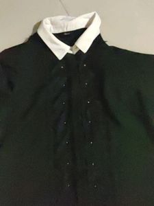Trendy Shirt TOP With Front Open Button