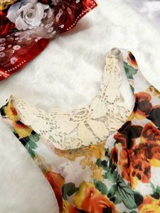 💚🧡Floral Cami Slip🧡💚