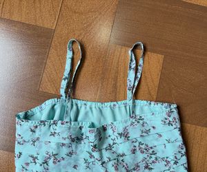 Sky Blue Floral Top