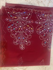 Saree With Work Good Condition