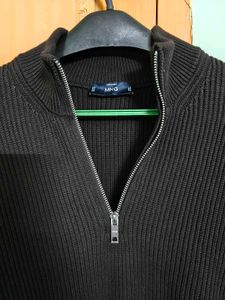 Mango Half-Zip Pullover Sweater