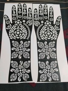 Mehndi Designs 1 Pair