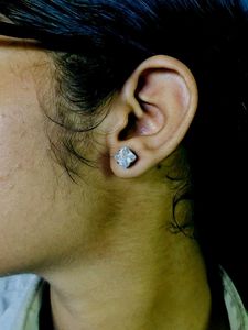 Diamond Stone Queen Earrings
