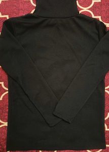 Classic Black Turtleneck Sweater