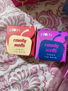 Combo Of 2 Plum Candy Melts Lip Balm