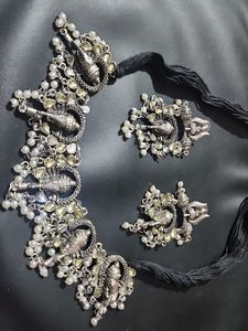 New Silver Necklace With Pearl