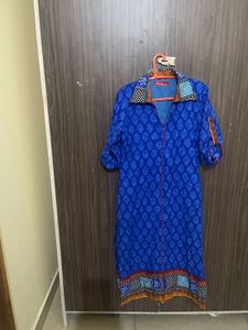 Kurta In Blue Colour