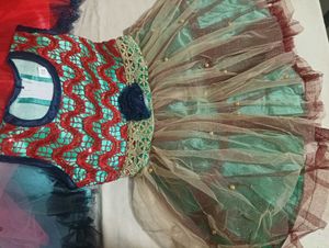 Party Wear Net Frocks