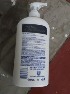 Empty Shampoo Bottle