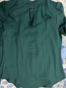 Olive Green Formal Shirt