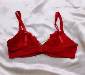 Red Lace Bra